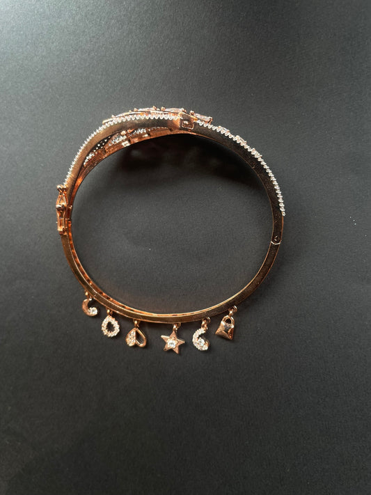 Rose Gold Charm Bracelet