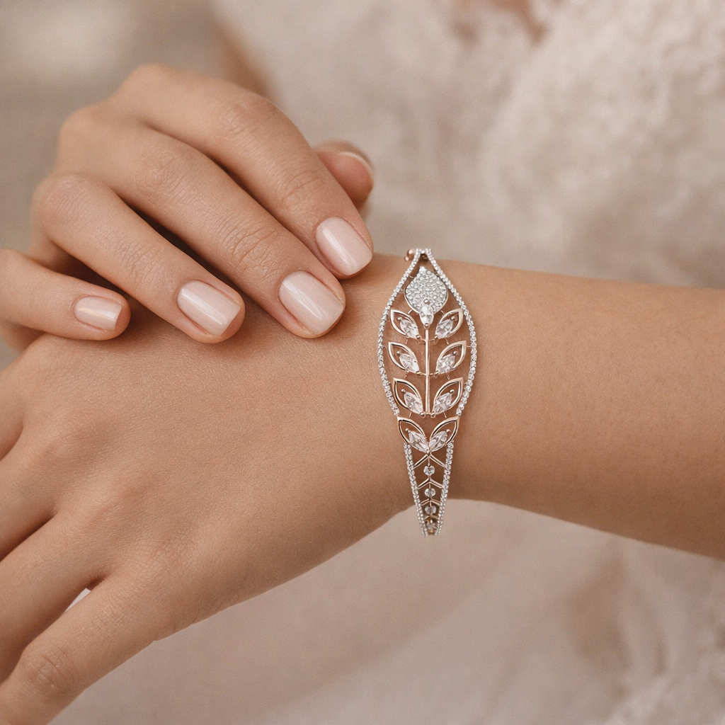Rose Gold Charm Bracelet