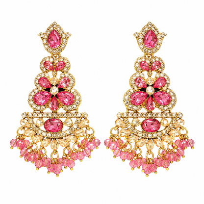 Rosé Royale Statement Earrings