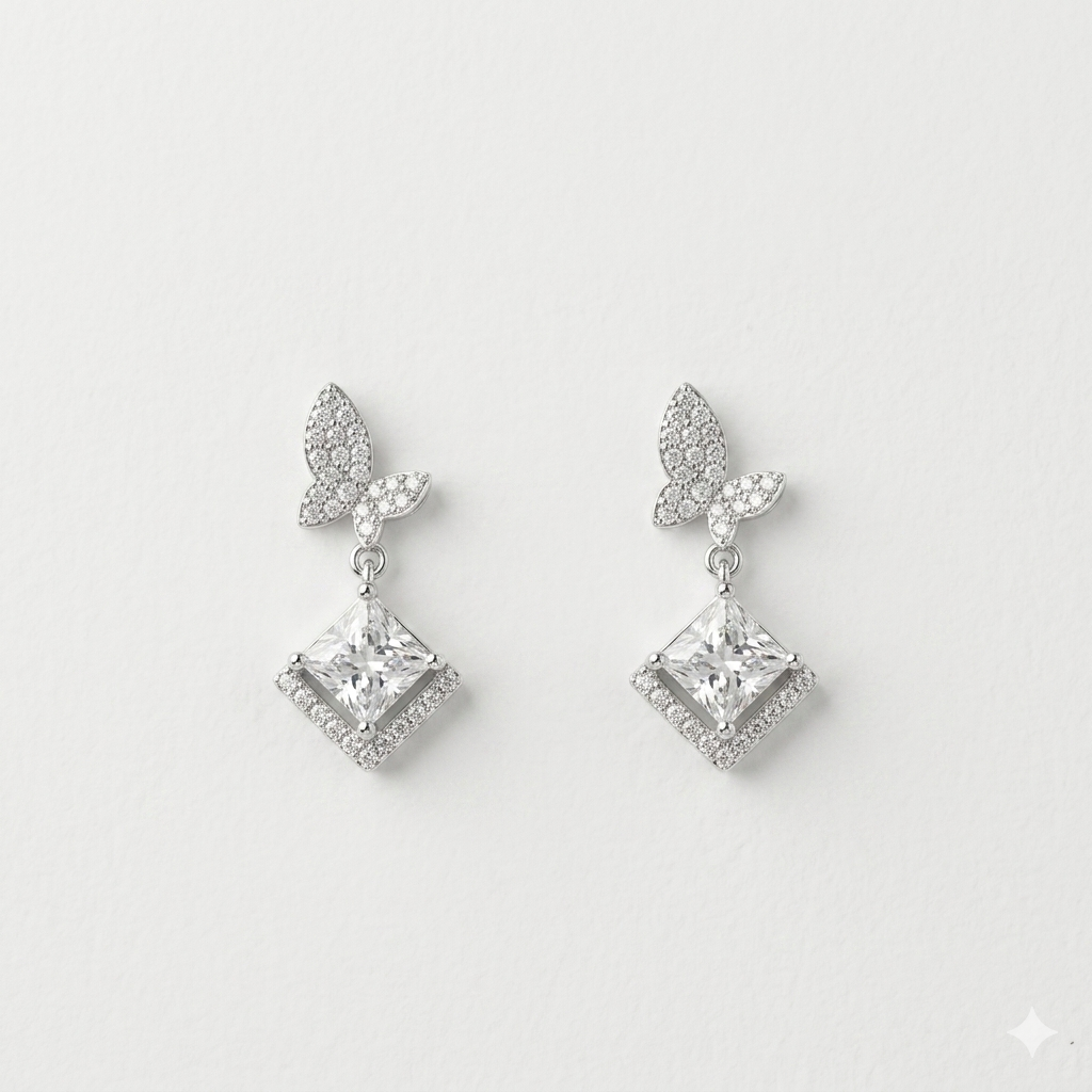 Butterfly Radiance Drop Earrings