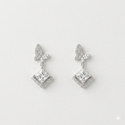 Butterfly Radiance Drop Earrings