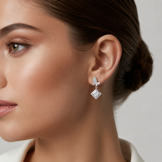 Butterfly Radiance Drop Earrings