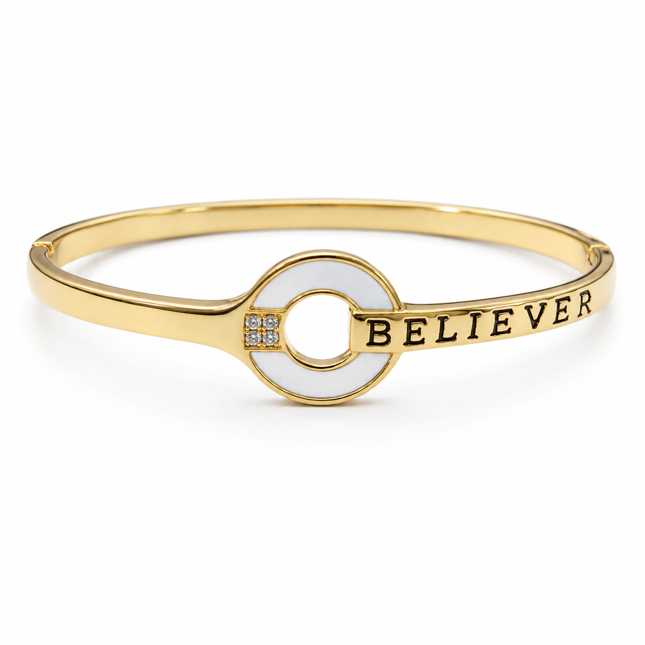 Believer Gold-Tone Bracelet