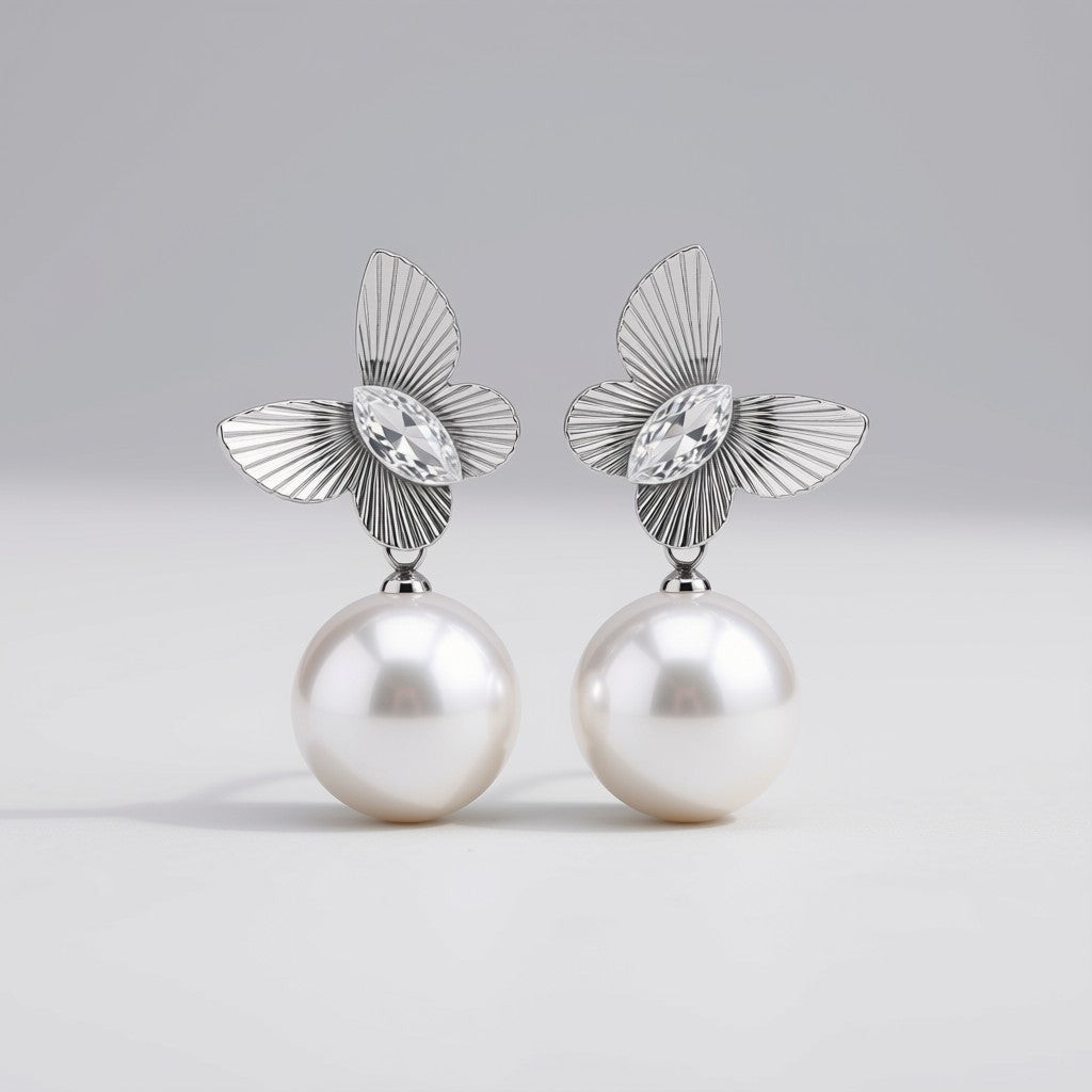 Butterfly Radiance Drop Earrings