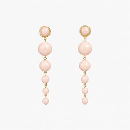 Blush Pearl Drop Earrings